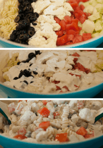 Cauliflower Ranch Summer Salad Pin