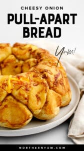 Cheesy Onion Pull Apart Bread Pin 2
