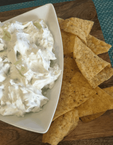Oh So Simple Creamy Cucumber Dip Pin