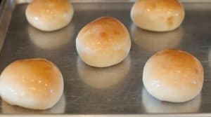 Bread machine buns