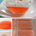 Sparkling Peaches and Cream Dessert