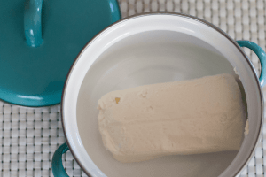 cream cheese in bowl