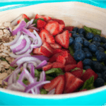 perfect summer dinner - salad