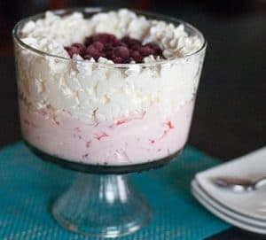 Raspberry-Cheesecake-Dessert-Salad-Side-View