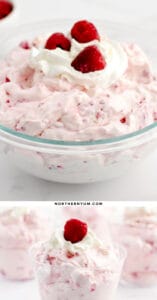 Raspberry Cheesecake Salad Pin1