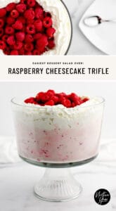 Raspberry Cheesecake Salad Pin4