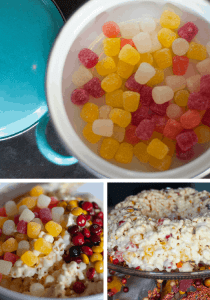 Harvest Spice Popcorn Cake Recipe Pin
