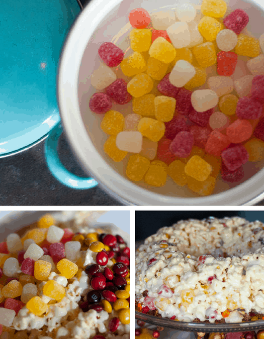 Harvest Spice Popcorn Cake