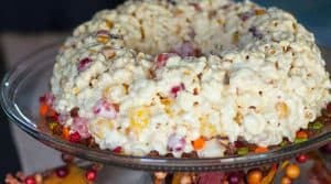 Harvest Spice Popcorn Cake