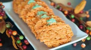 Pumpkin Corn Flake Treats