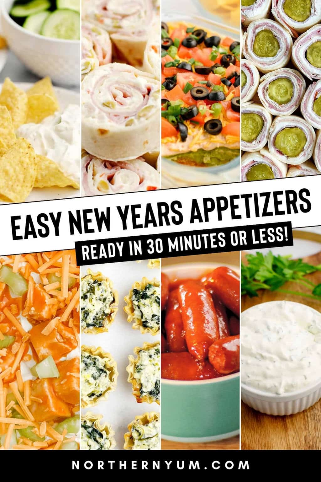 Easy Appetizer Recipes for New Year's Eve (30 Minutes or Less!)
