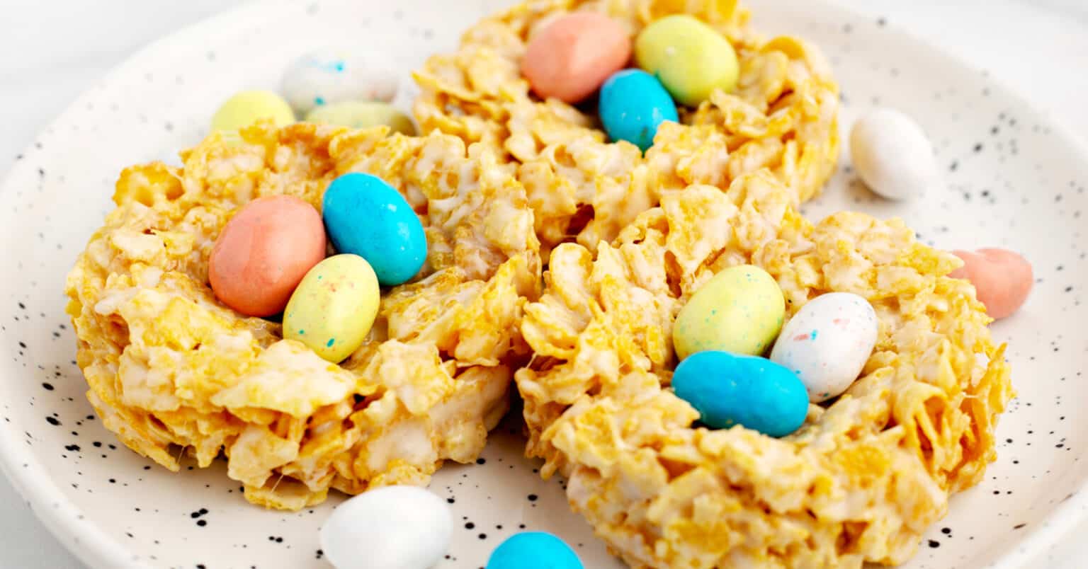 Birds Nest Corn Flake Easter Treats (So Cute & Easy to Make!)
