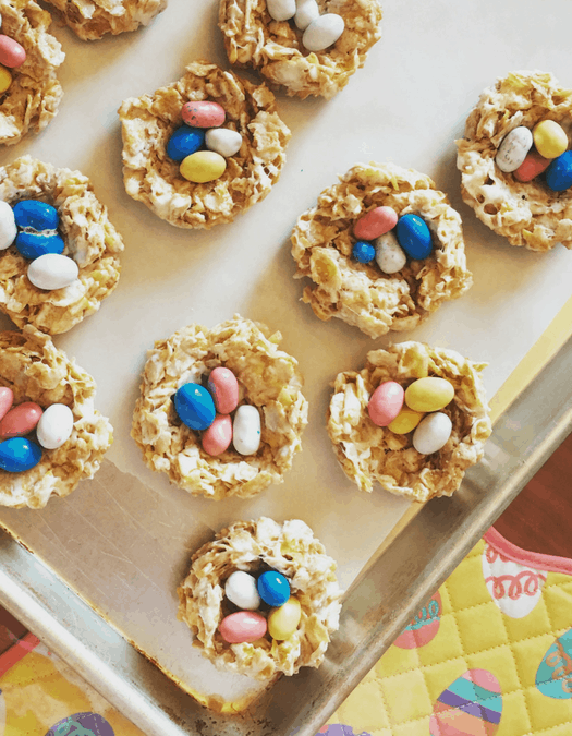 Spring Nest Corn Flake Treats