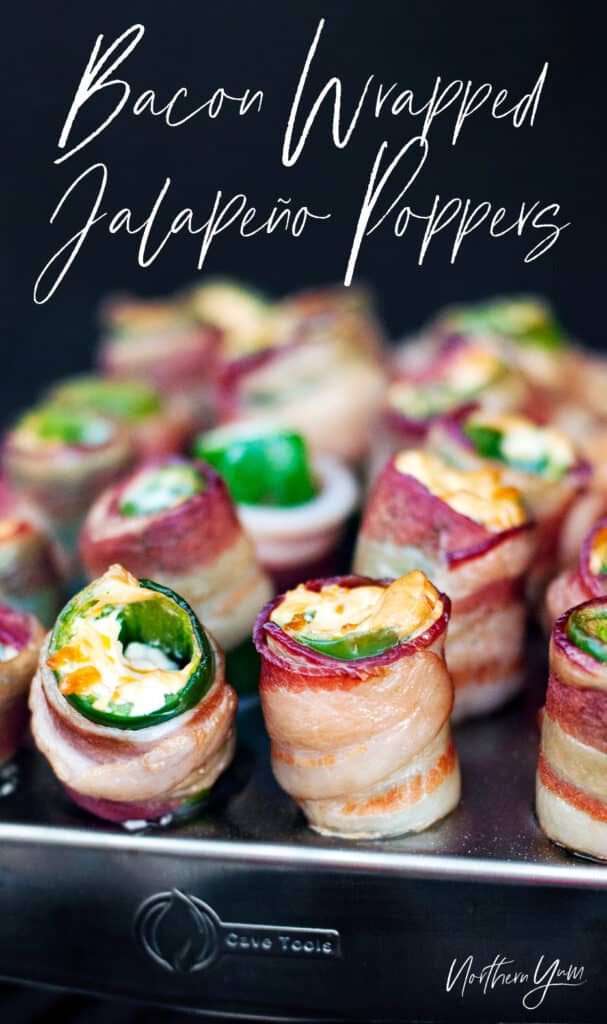 Bacon Wrapped Jalapeño Poppers Pin 1