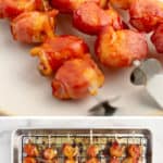Bacon Wrapped Shrimp Skewers Pin 3