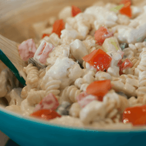 Cauliflower Ranch Summer Salad