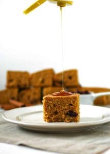 Cranberry Cinnamon Cornbread Drizzle Honey