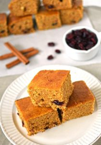 Cranberry Cinnamon Cornbread Recipe Feature