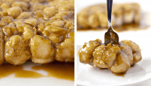 Caramel Pull-Aparts Recipe Served