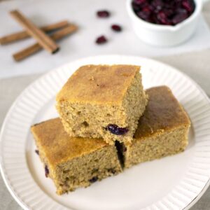 Cinnamon Cranberry Cornbread Recipe Instagram