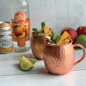 Peach Moscow Mule Recipe Instagram
