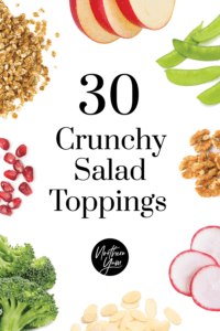 Crunchy Salad Toppings Pin