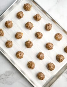 How to Bake Meatballs in the Oven