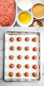 How to Bake Meatballs in the Oven Pin 2