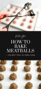 How to Bake Meatballs in the Oven Pin 3