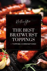 Bratwurst Toppings Pin 1