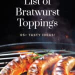 Bratwurst Toppings Pin 2