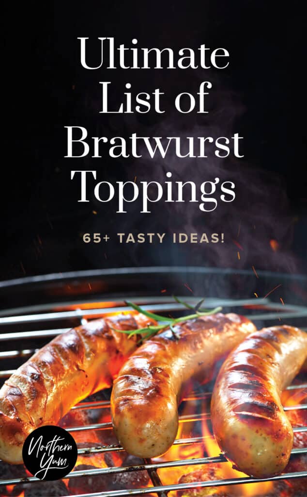 Bratwurst Toppings Pin 2