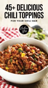 Chili Toppings for Chili Bar Pin 2