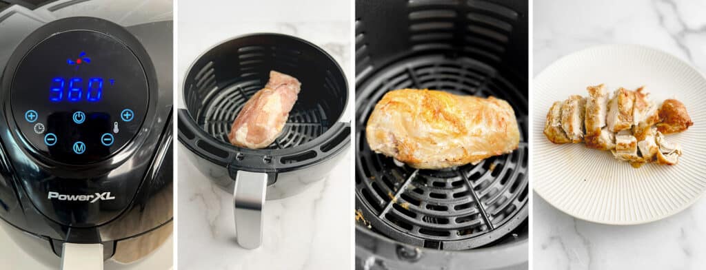 Cooking Frozen Chicken Breasts in Air Fryer