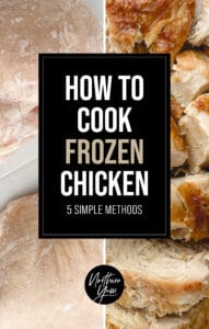 How to Cook Frozen Chicken Pin 2
