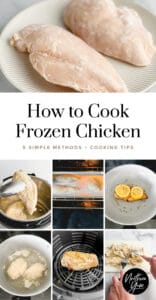 How to Cook Frozen Chicken Pin 3