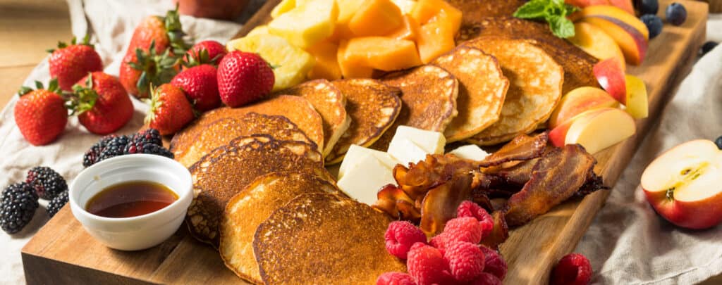 Pancake Charcuterie Board