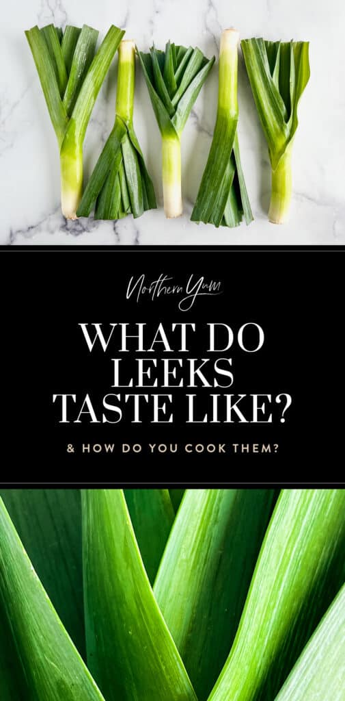 What Do Leeks Taste Like Pin 1