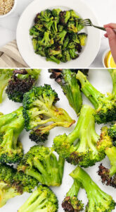 How to Cook Frozen Broccoli in the Air Fryer Pin 3