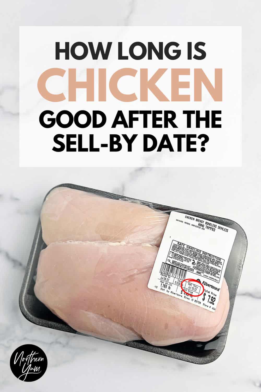 How Long is Chicken Good After the SellBy Date? (& Useby, etc.)