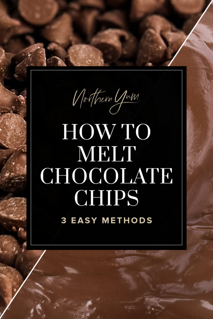 How to Melt Chocolate Chips Pin 1