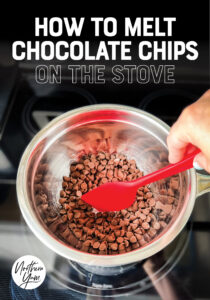 How to Melt Chocolate Chips Pin 3