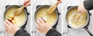 Adding Vanilla, Baking Soda, and Cream of Tartar to the Sugar Coating Mix