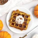 Easy Pumpkin Waffle Pin 4