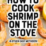 How to Cook Shrimp on the Stove Pin