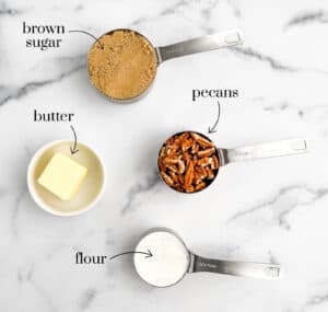 Sweet Potato Casserole Topping Ingredients