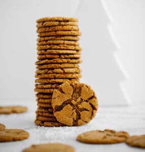 Tall Stack of Molasses Cookies