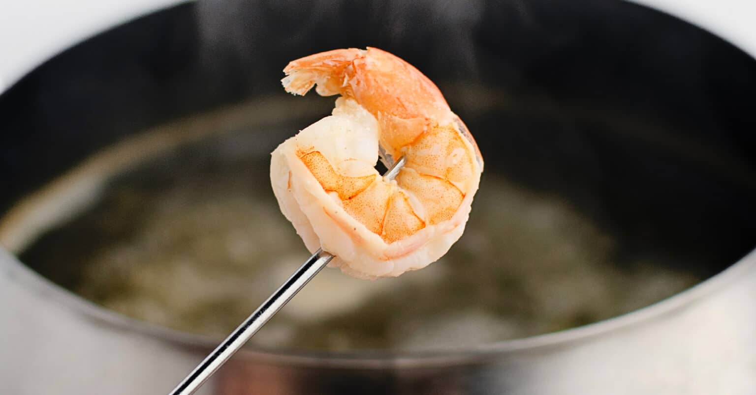 Easy Shrimp Fondue Recipe (w/ Dipping Sauces!)