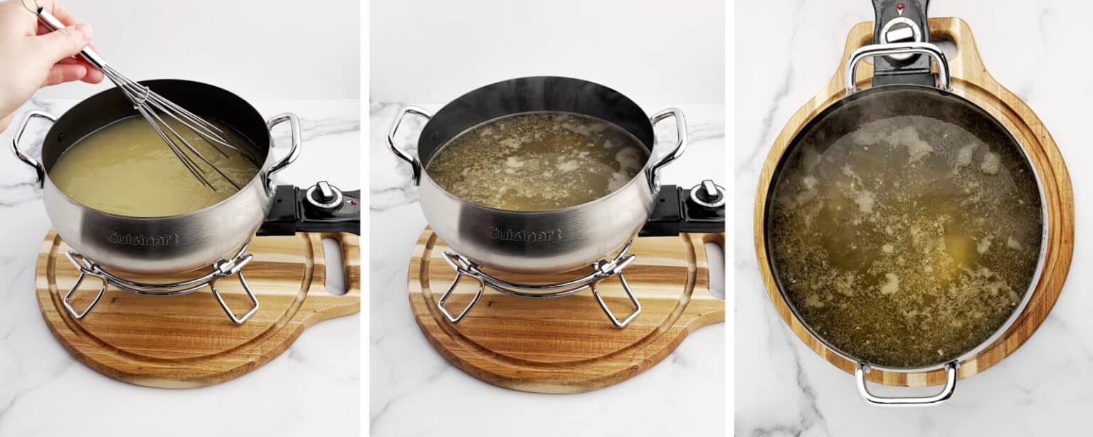 Easy Shrimp Fondue Recipe (w/ Dipping Sauces!)