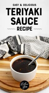 Homemade Teriyaki Sauce Pin 4